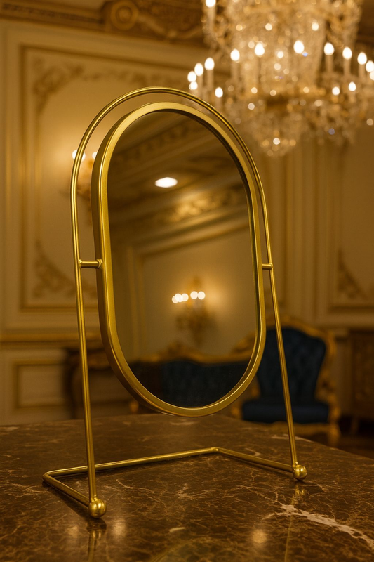 Metal Golden Mirror – Luxury Wall Mirror