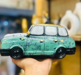 Luxury Car Decoration Showpiece – Premium Fiber Home Décor Item