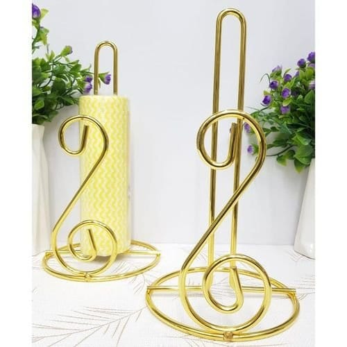 Metal Tissue Paper Holder – Premium Gold Finish