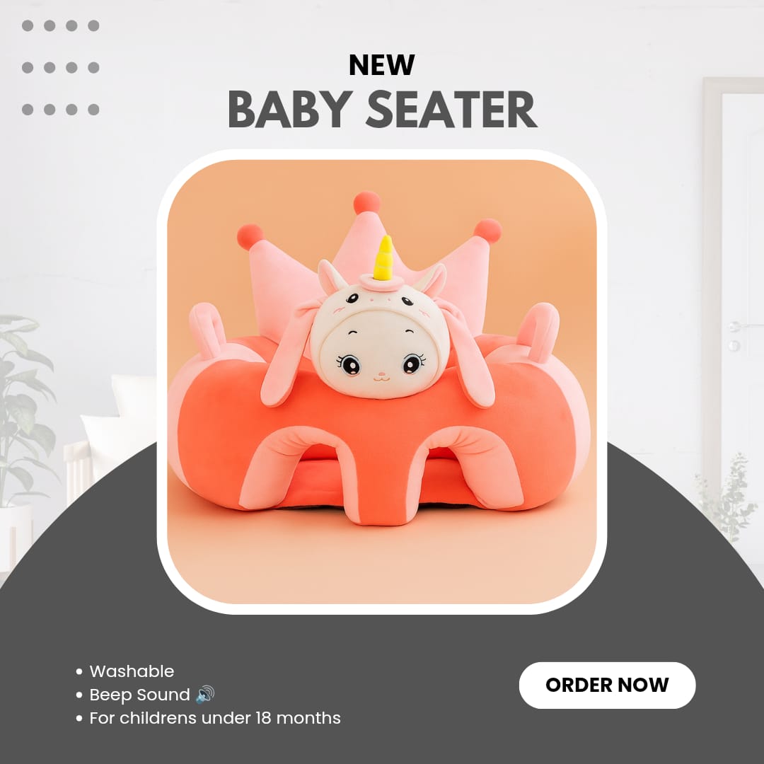 Premium Baby Support Sofa Seater – Unicorn Edition