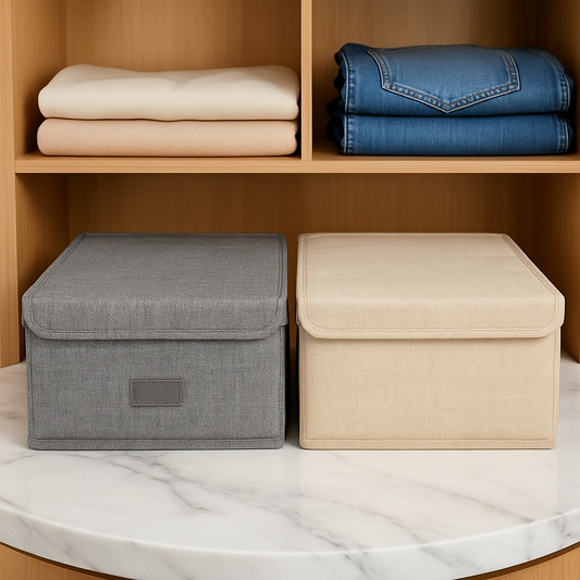 Socks & Undergarments Organizer – Drawer Storage Box (Random color)