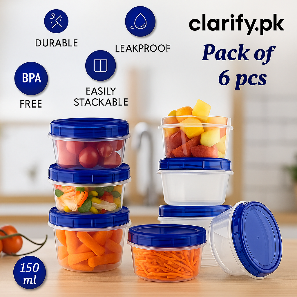 6 Pcs Small Storage Box Set – Multi-Purpose Organizer