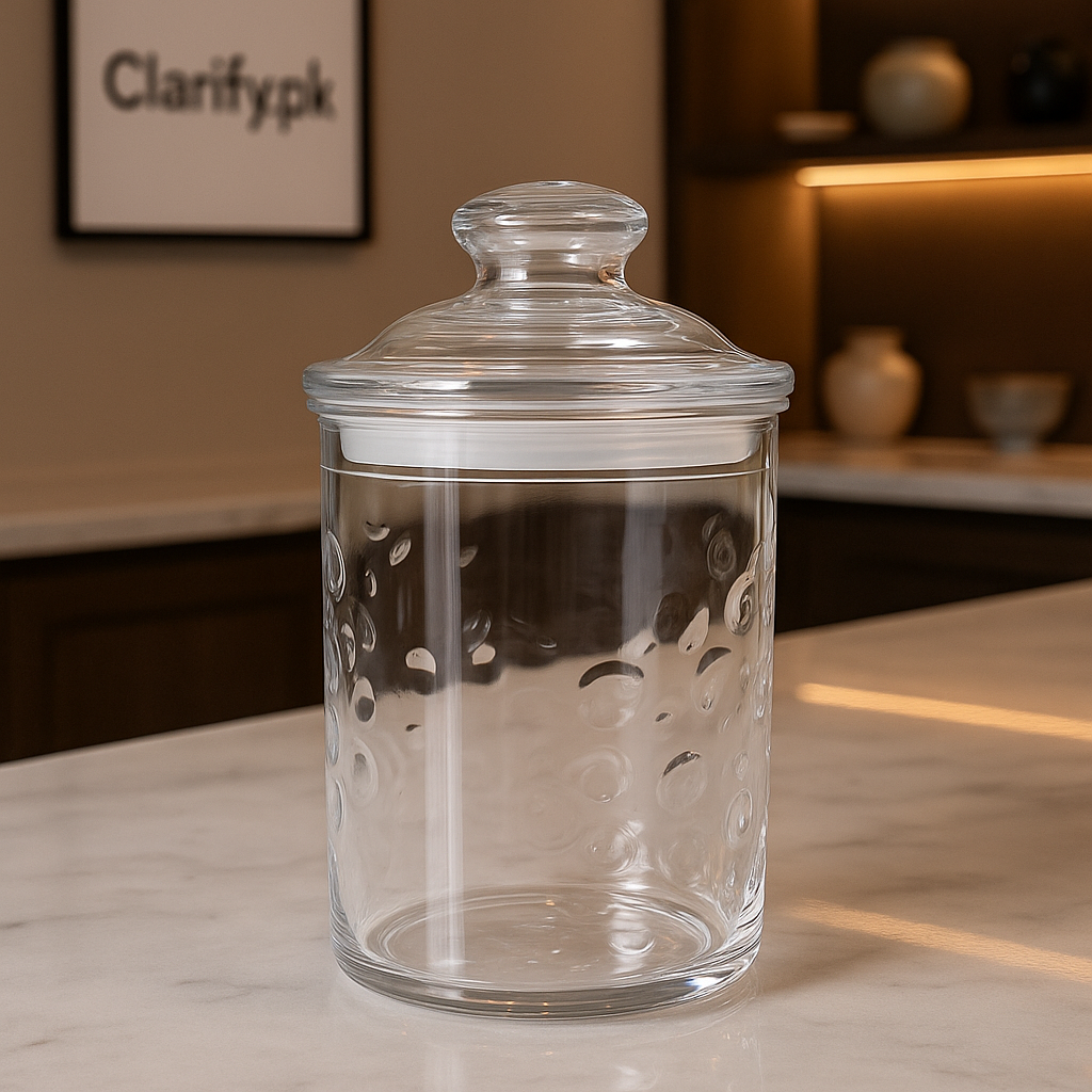 Luxury Glass Jar – Premium Kitchen Storage Container