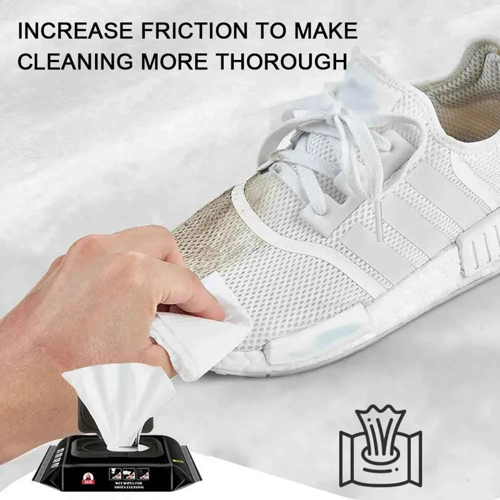80Pcs Pack Shoes Cleaning Wipes. Buy 1 Get 1 Free