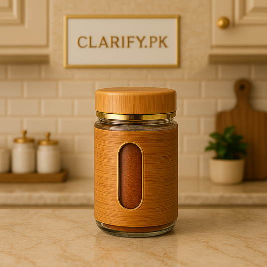 Glass Salt & Pepper Container – Kitchen Spice Shaker