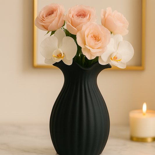 Modern Flower Vase – Stylish Decorative Accent for Living Spaces