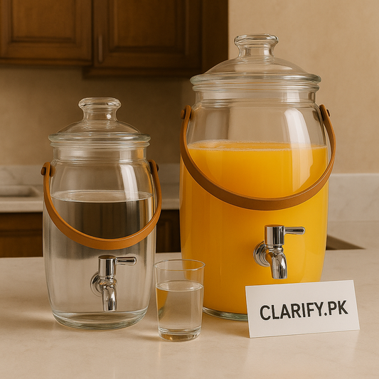 Acrylic Beverage Cooler – Pack of 2 Durable Dispensers