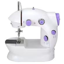 White electric sewing machine with light by Clarify.pk for efficient and precise stitching
