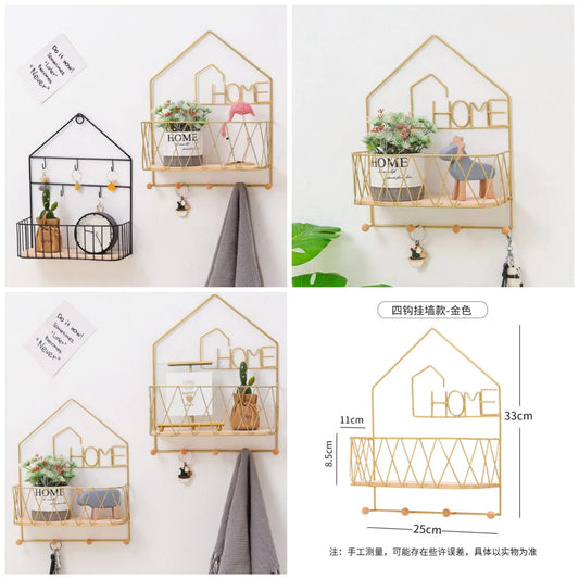 Creative Wall-Mounted Shelf – Stylish Organizer Home designed