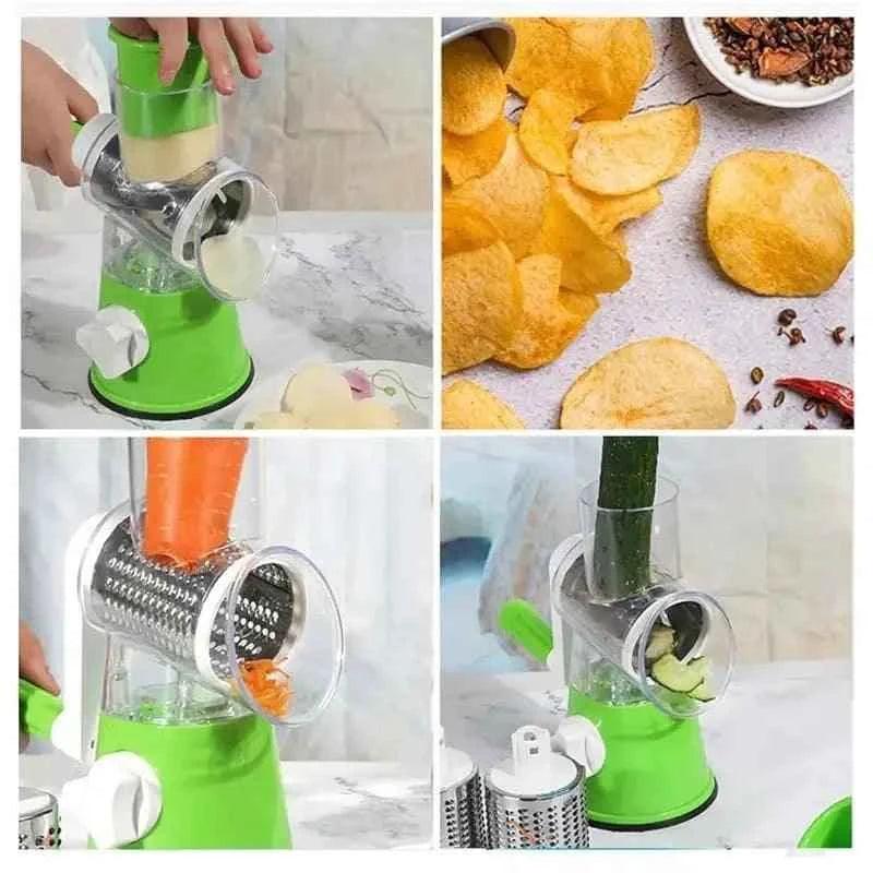 3 in 1 Manual Vegetable Tools Cutter Slicer