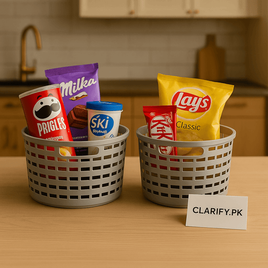 Premium Storage Basket – Multi - Purpose Organizer for Home & Kitchen - Clarify.pk