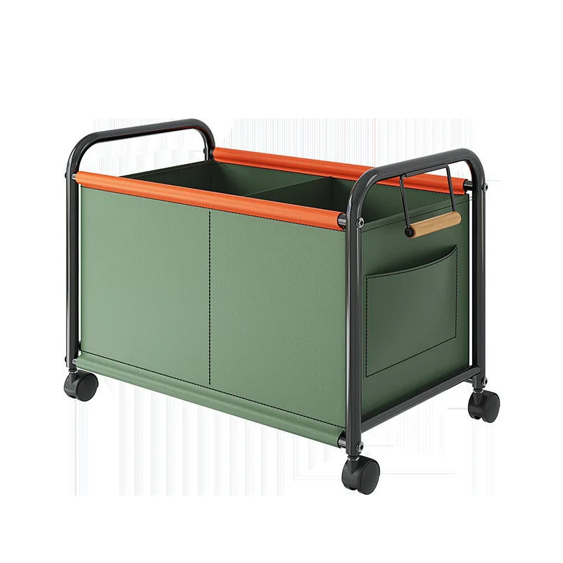 Clarify.pk green toys organizer rolling storage cart with wheels and black metal frame