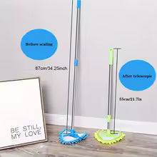 Triangle wall cleaning mop with adjustable handle height for easy wall cleaning by Clarify.pk