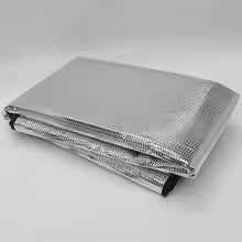 Clarify.pk waterproof air conditioner cover outdoor made of durable silver PVC material