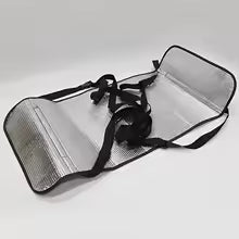 Clarify.pk waterproof air conditioner cover outdoor with adjustable straps and reflective silver material