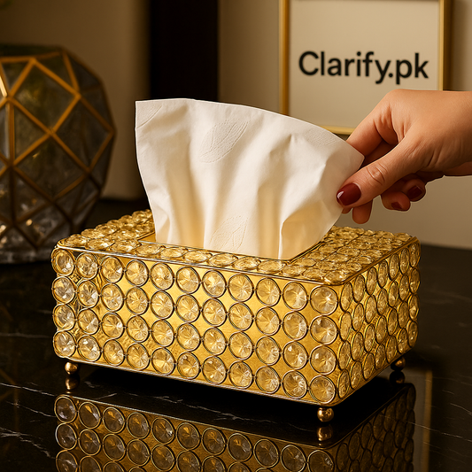 Metal Round Beats Tissue Box – Premium Design