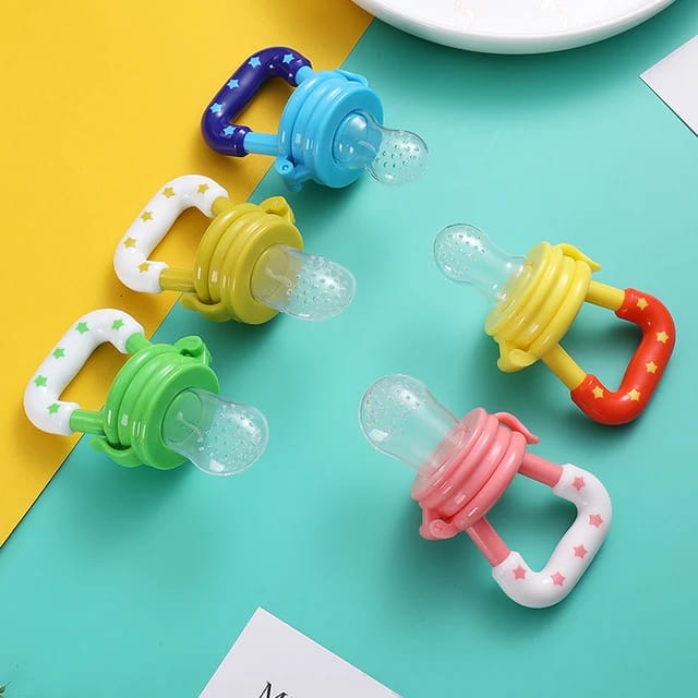 Baby Fruit Feeder Pacifier – Safe Feeding Pacifier for Infants (Random Color)
