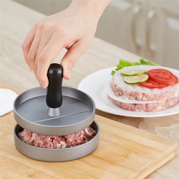 Non-Stick Burger Patty Press, Aluminum Patty Maker for Smashed Burgers and BBQ Grill.