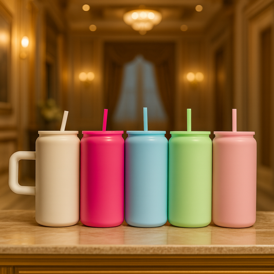 Premium 16oz Kids Tumbler – Fun & Durable Drinkware (Random Color)