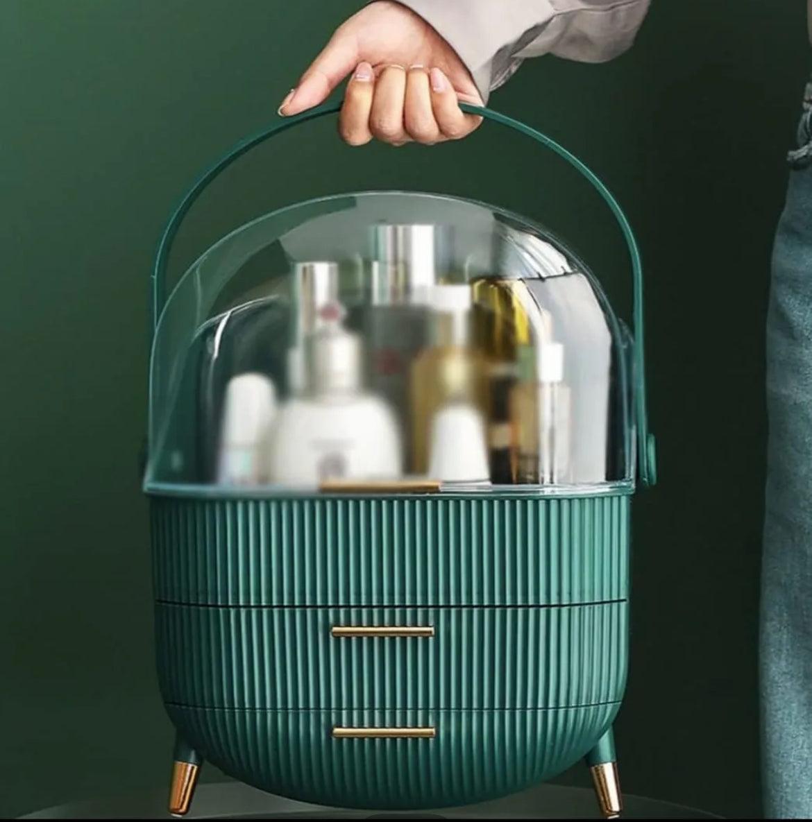 3-Layer Makeup Organizer for Efficient Desktop Storage and Display - Clarify.pk