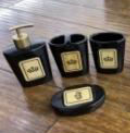 4Pcs Luxury Bath Set – Elegant Bathroom Accessories