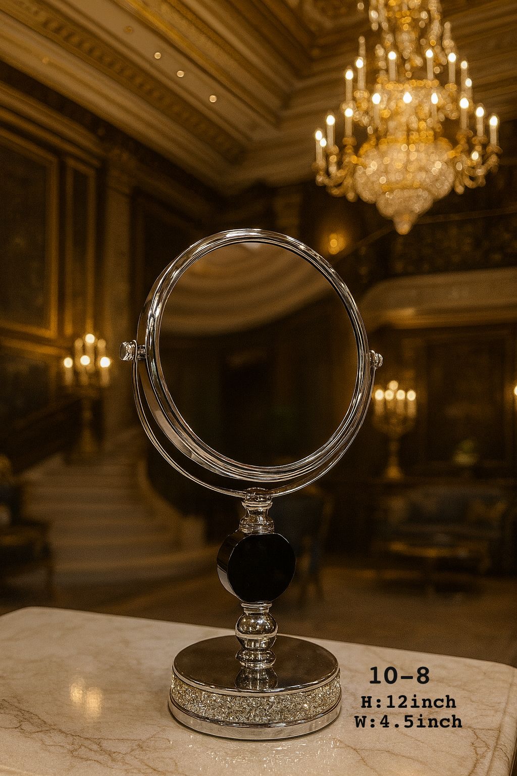 Double-Sided Metal Mirror – Heavy Duty Vanity Mirror