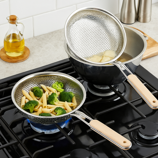 Stainless Steel Juice & Milk Strainer – Good Quality