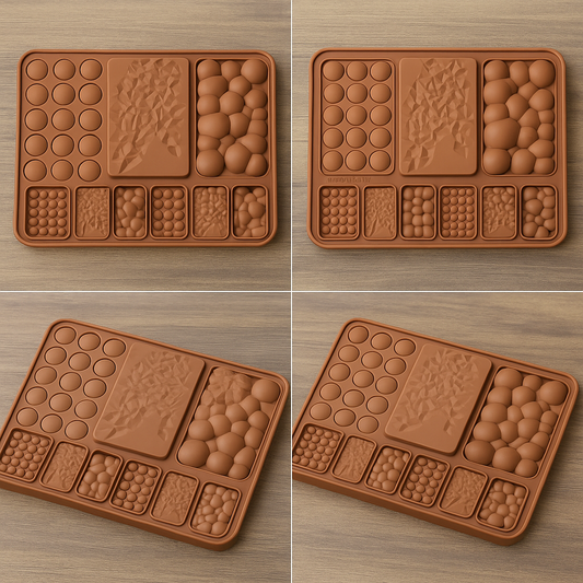 Chocolate Design Silicone Mold – Non Stick & Reusable