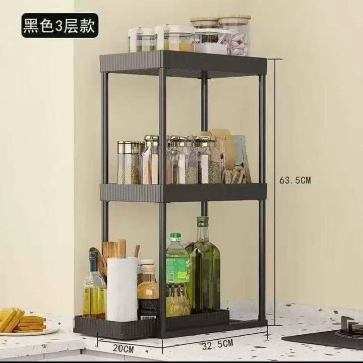 Multi-Functional Kitchen Spice Rack & Under-Sink Organizer