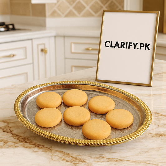 Golden Stainless Steel Oval Tray – Luxury Serving Platter