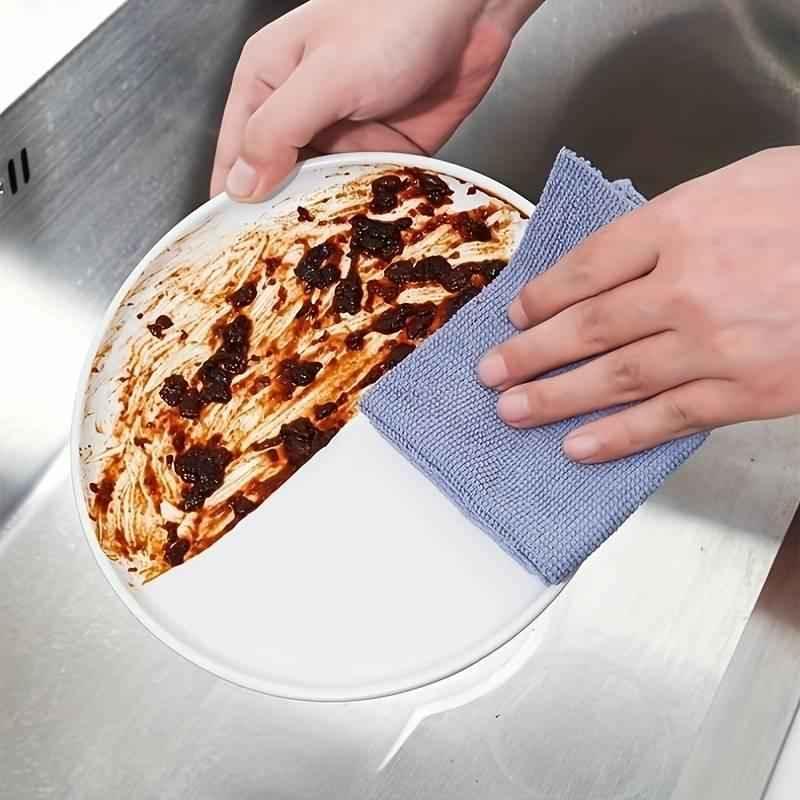 Reusable Pack of 20Pcs/ pack of 10Pcs box Microfiber Towel Absorbent Kitchen Cleaning Dishcloths.