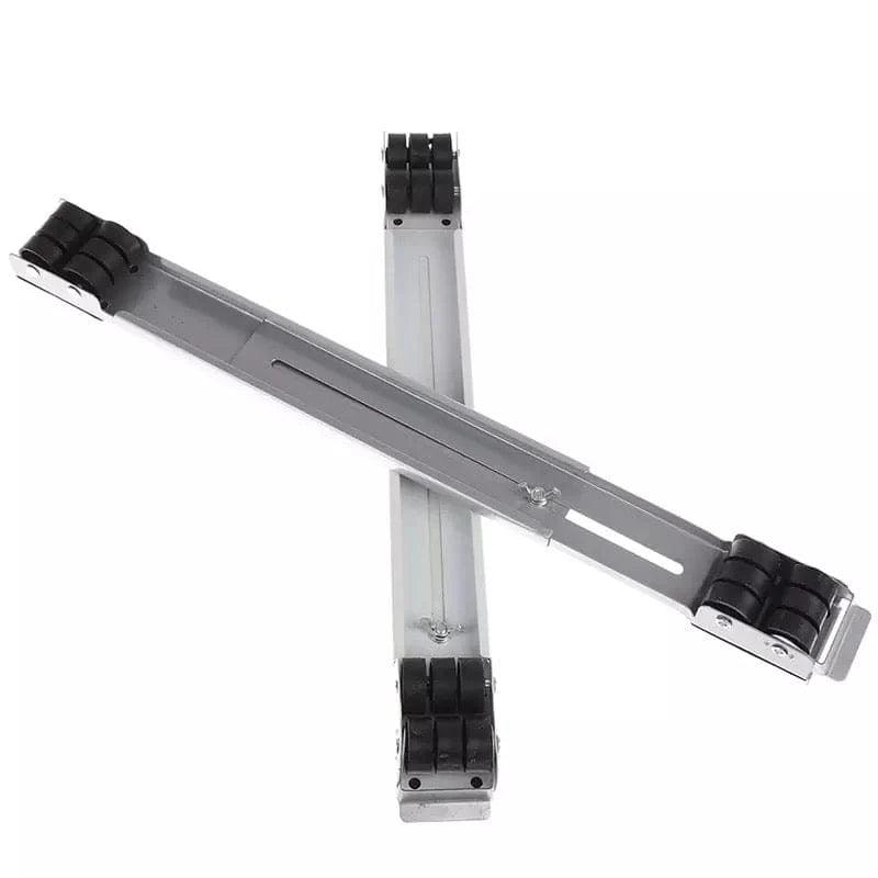 2 Pcs Heavy-Duty Washing Machine Pulley Bracket Set