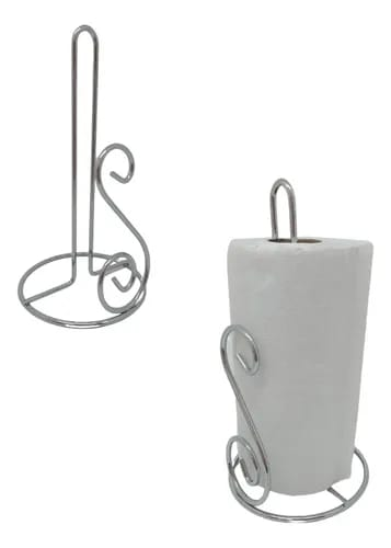 Metal Tissue Paper Holder – Silver Finish