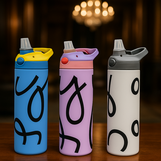 Premium BPA-Free Sports Sipper Bottle (Random Color)