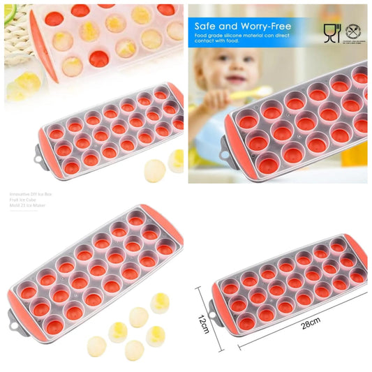 Pop Up Ice Cube Tray – Easy Release Ice Maker
