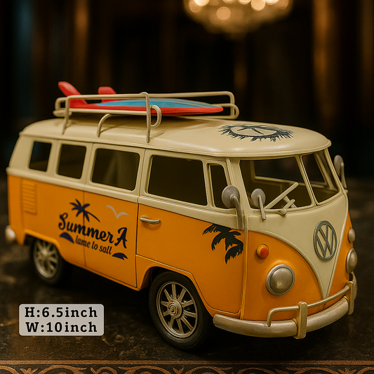 Metal Bus Model Showpiece – Vintage Home Décor