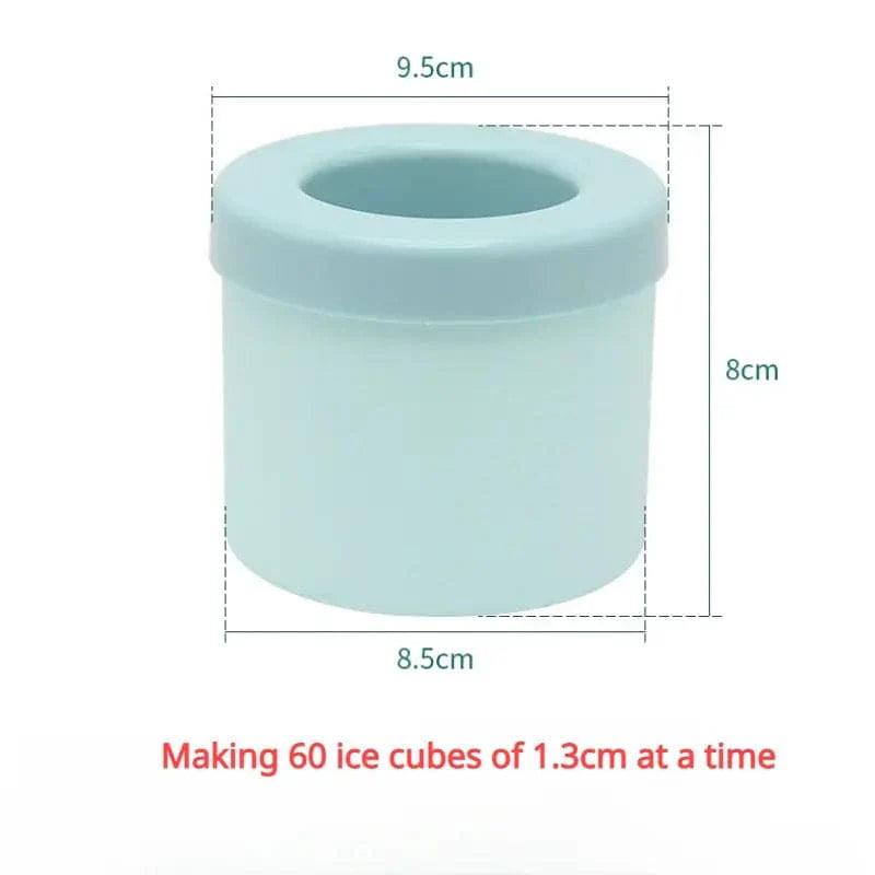 Mini Silicone Ice Bucket - Compact & Versatile Ice Holder for Parties and Picnics