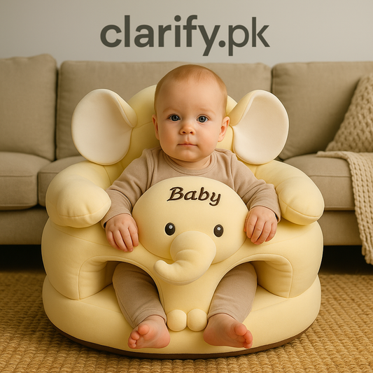 Premium Elephant 360° Baby Support Sofa Seat
