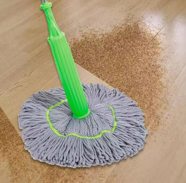 Twister Microfiber Mop Wiper, 2 In 1 Microfiber Floor Mop, Long Handle Kitchen Floor Cleaning Tool.