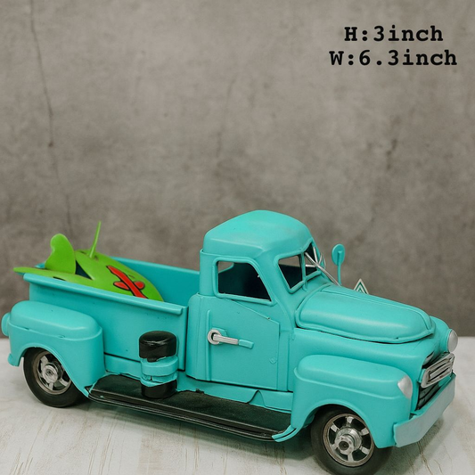 Metal Jeep Model Showpiece – Vintage Home Decor