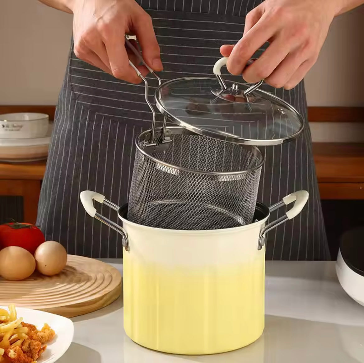 3 Liter Deep Fryer for Home Kitchen Use