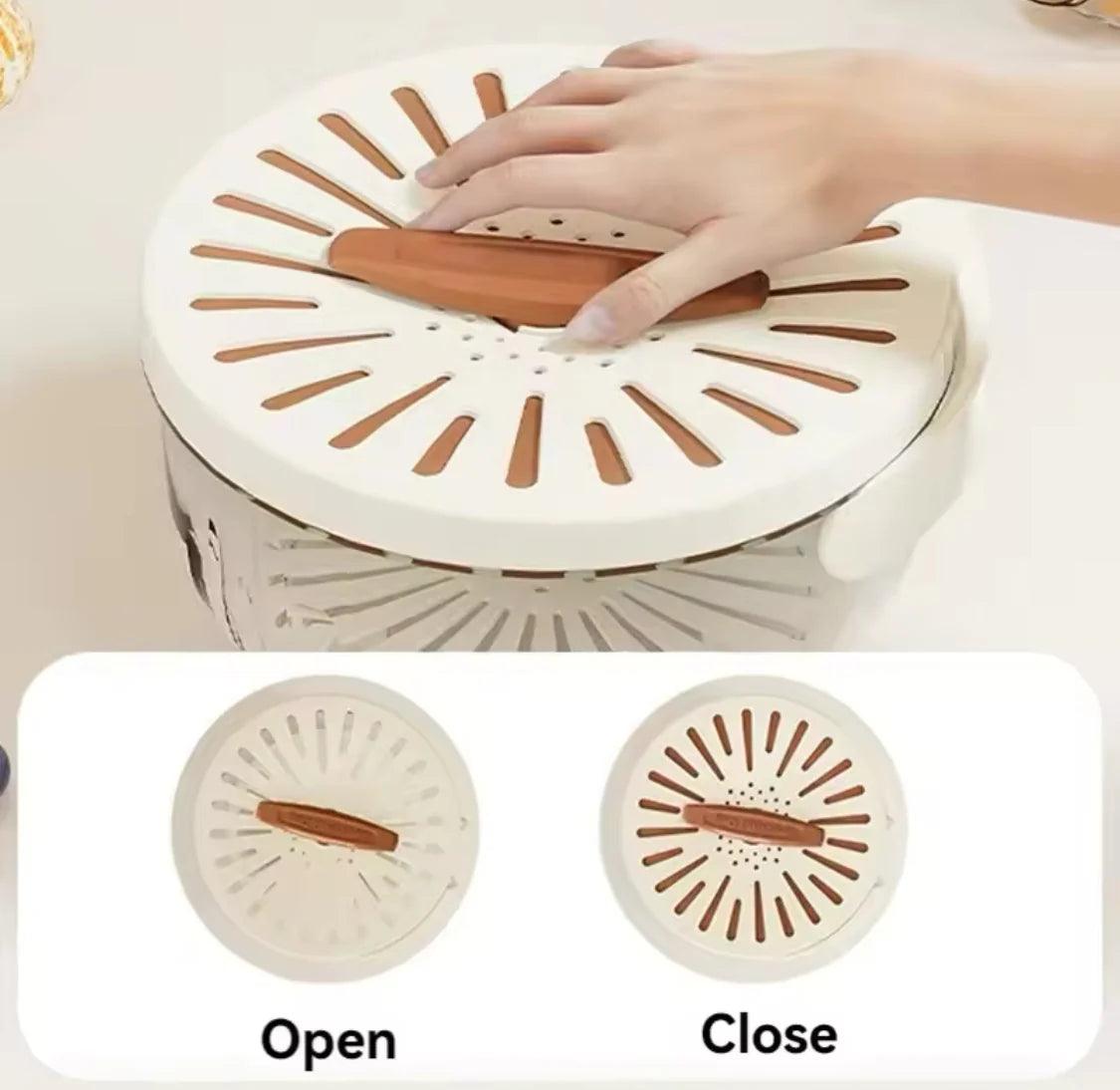Vegetable and Fruit Washing Bowl for Easy Cleaning and Food Prep
