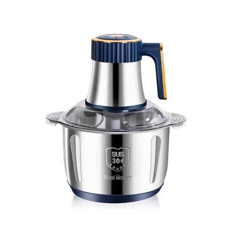 3 liter electric meat grinder with stainless steel body and ergonomic handle for easy meat preparation