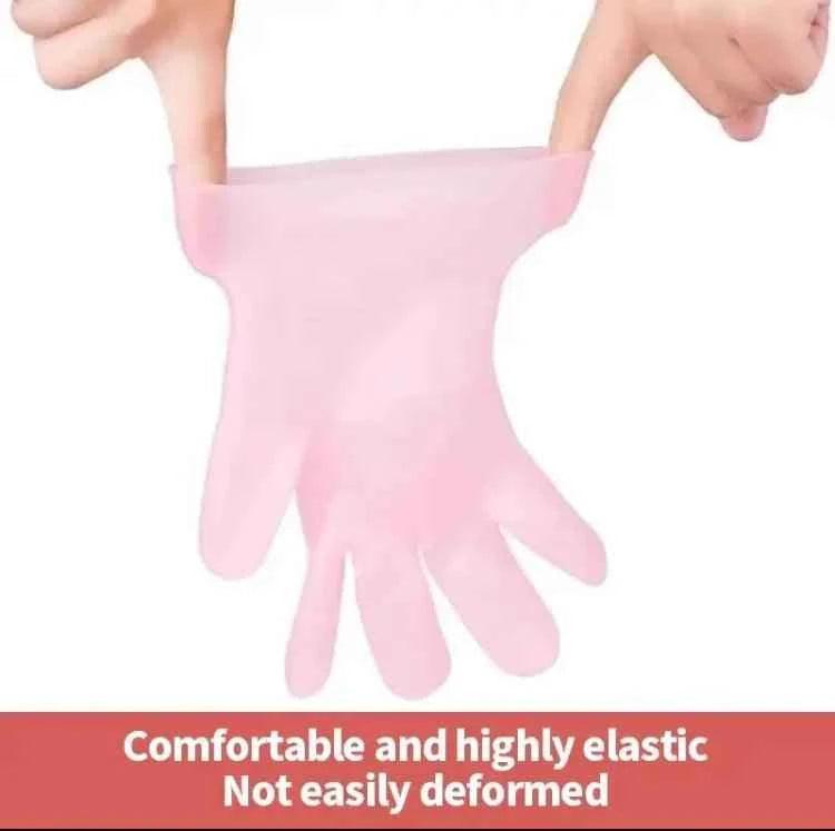 Silicone Gel Moisturizing Gloves.