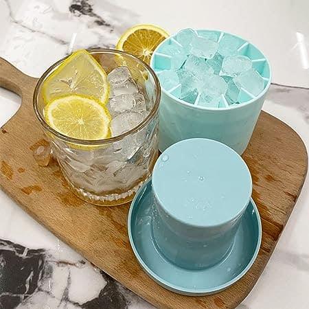 Mini Silicone Ice Bucket - Compact & Versatile Ice Holder for Parties and Picnics
