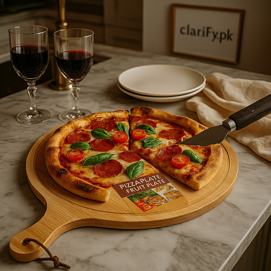 Premium Wooden Pizza Serving Tray