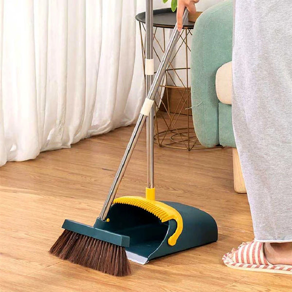 Broom And Dustpan Set Scoop Cleaning Brush.