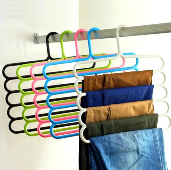 Multifunctional Hanger 5 layer Rack Organizer Each