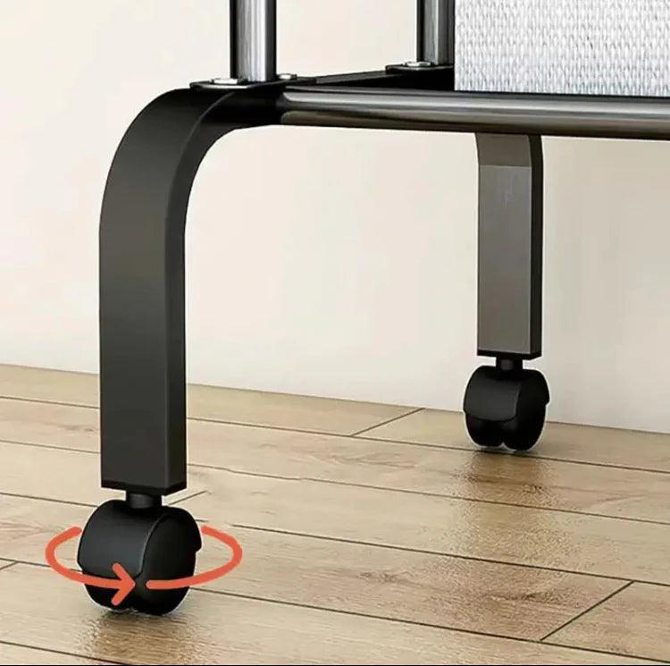 Double Pole Metal Cloth Stand for Home and Office Use
