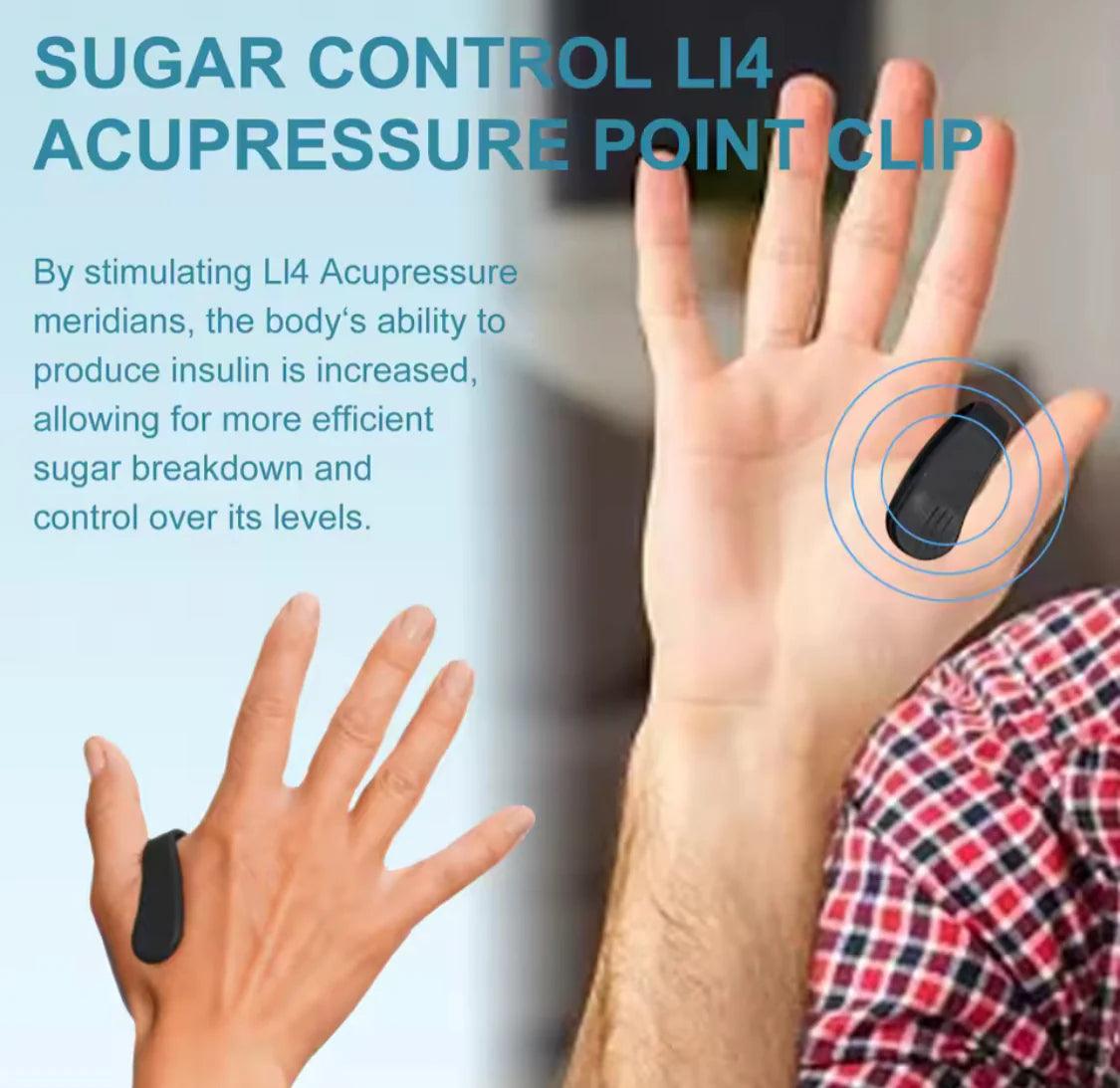 Portable Sugar Control Clip for Diabetes Management and Blood Sugar Monitoring